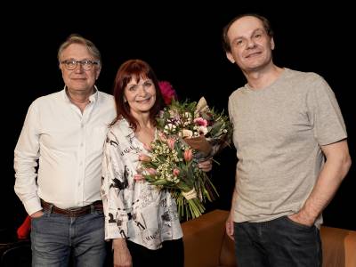 Ljuba Krbová a Adrian Jastraban v premiéře nové komedie.